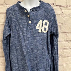 Boys H&M Long Sleeved Henley Shirt
